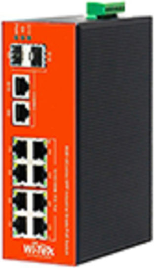 Wi-Tek WI-PS310GF-O v1 PoE-Switch für den Außenbereich 1Stück (WI-PS310GF-O)