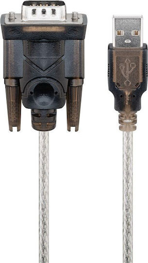 Goobay Cable RS232 9-pin male to USB-A 1.5m (95435) 1pcs