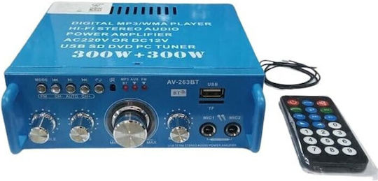 AV-263BT Τελικός Ενισχυτής Hi-Fi Stereo