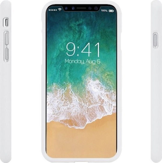 4KOM Back Cover Σιλικόνης Λευκό (Galaxy Grand)