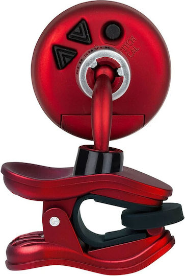 Danelectro Цветово Тунер Snark Red 2 Clip-on в Червен Цвят