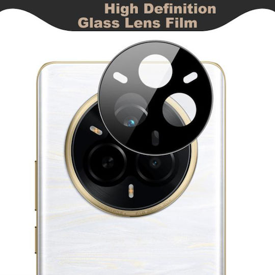 Techsuit Camera Protection Tempered Glass Black for the Realme 14 Pro+