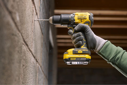 Stanley SFMCD726D2K Mașină De Găurit Cu Baterie Fără Perii 18V 2x2Ah