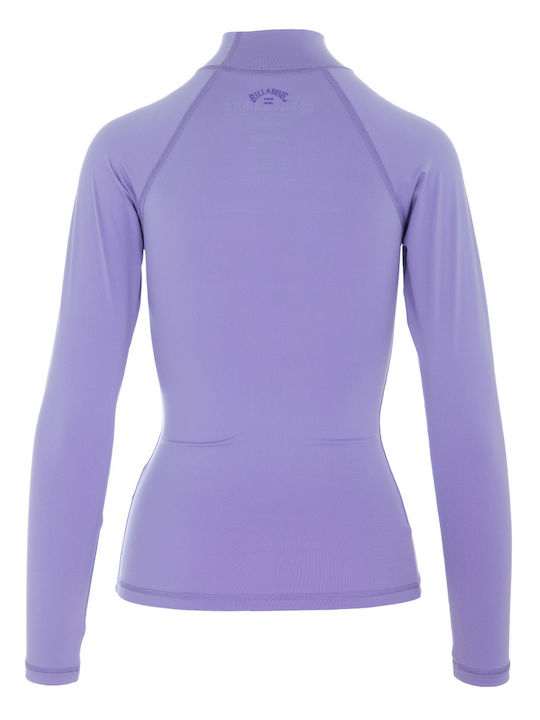Billabong Tropic Surf UPF 50+ Дамска Дълъг Ръкав Слънцезащитна Блуза Лилава