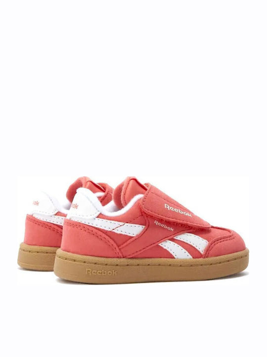 Smash Edge Kids Sneakers with Scratch Coral