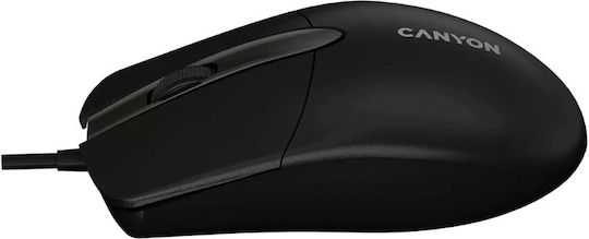 Canyon M-5 Cu fir Mouse Negru