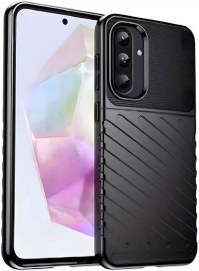 Hurtel Back Cover Σιλικόνης Μαύρο (Samsung Galaxy A56, Samsung Galaxy A36)