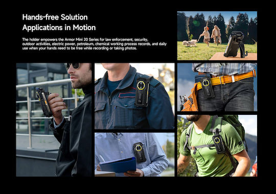Ulefone Back Cover Μαύρο (Armor Mini 20 series, ULEFONE)