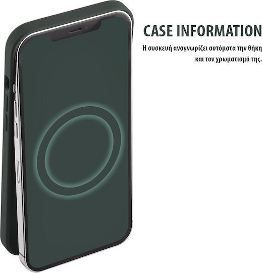 Idol 1991 Velvet Back Cover Σιλικόνης Πράσινο (iPhone 16 Pro)