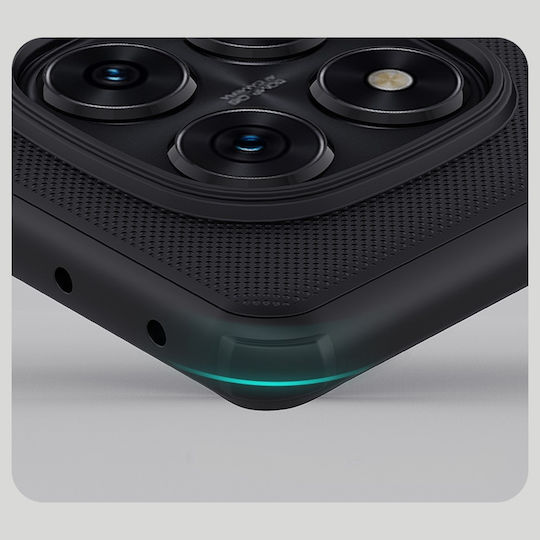 Nillkin Super Frosted Pro Magnetic Back Cover Plastic / Silicone Waterproof Black (Xiaomi 14 ProRealme 14 ProHonor X7)