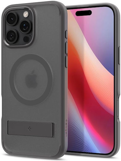 Spigen Ultra Hybrid S Umschlag Rückseite Silikon / Kunststoff Gray (iPhone 17 Pro Max / iPhone 17 Pro / iPhone 16 Pro Max)