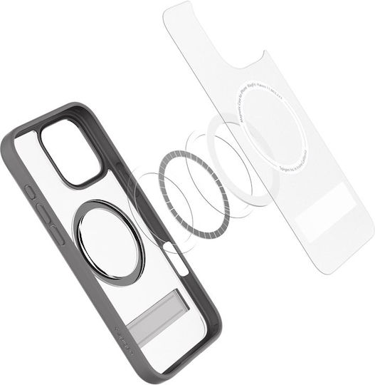 Spigen Ultra Hybrid S Umschlag Rückseite Silikon / Kunststoff Gray (iPhone 17 Pro Max / iPhone 17 Pro / iPhone 16 Pro Max)