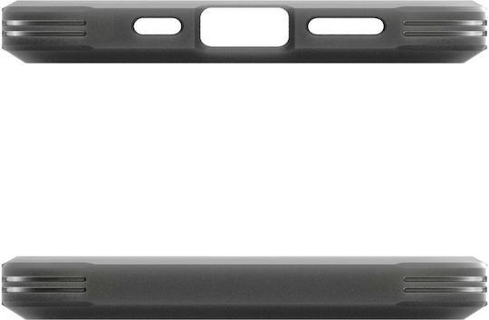 Spigen Tough Armor AI (MagFit) Back Cover Silicone / Plastic 2mm Frost Black (iPhone 17e / 16e)