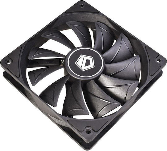 ID-Cooling Ventilator Pentru Carcasă 120mm (60cfm) Fără Iluminare LED și Conexiune 3-Pin