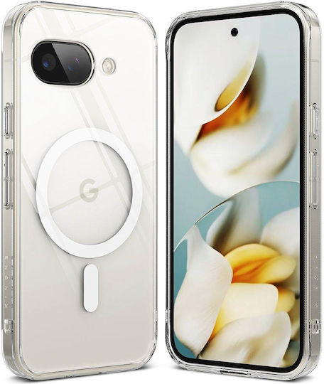 Ringke Fusion Magnetic Back Cover Plastic / Silicone 2mm Transparent (Google Pixel 9a)