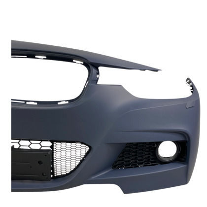 Предна броня BMW F30 2012-2018 M Pack дизайн отвор за фарове за мъгла без парктроник