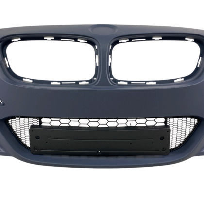 Предна броня BMW F30 2012-2018 M Pack дизайн отвор за фарове за мъгла без парктроник