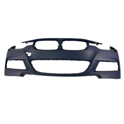 Предна броня BMW F30 2012-2018 M Pack дизайн отвор за фарове за мъгла без парктроник