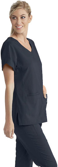 Grey's Anatomy Cora Women's Gray Medical Blouse