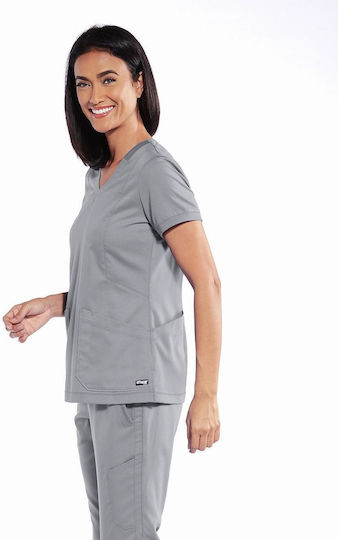 Grey's Anatomy Kira Medizinische Bluse Gray