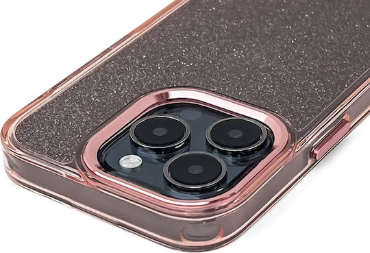 Wozinsky Glitter Umschlag Rückseite Silikon Rosa (Galaxy S24 FE)