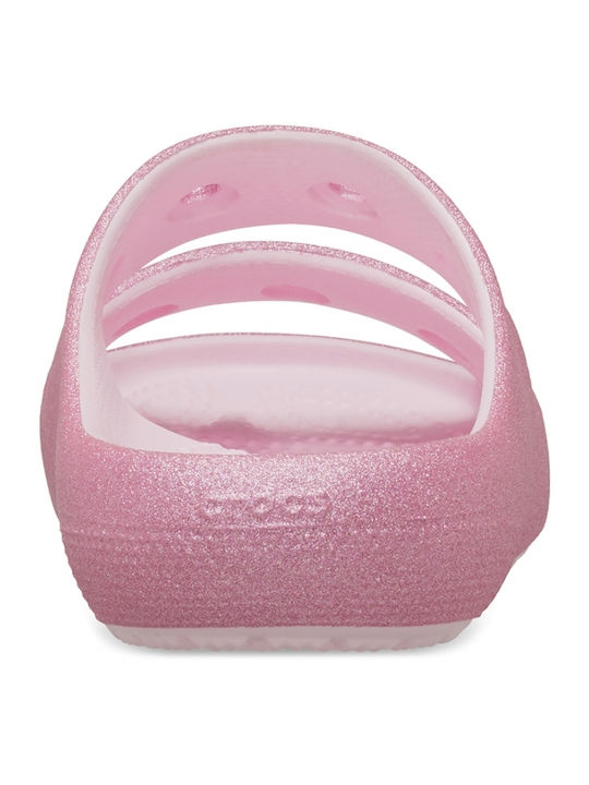 Παιδικές Σαγιονάρες Ροζ Classic Glitter Sandal V2 K