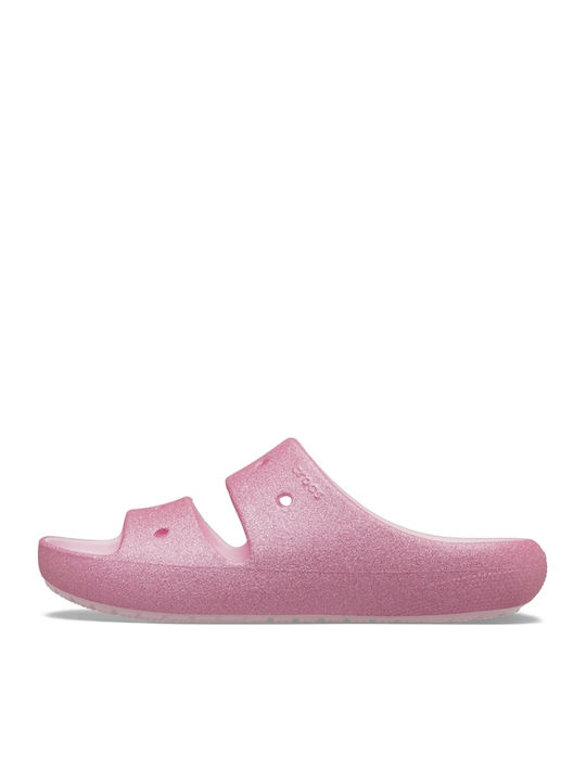 Παιδικές Σαγιονάρες Ροζ Classic Glitter Sandal V2 K