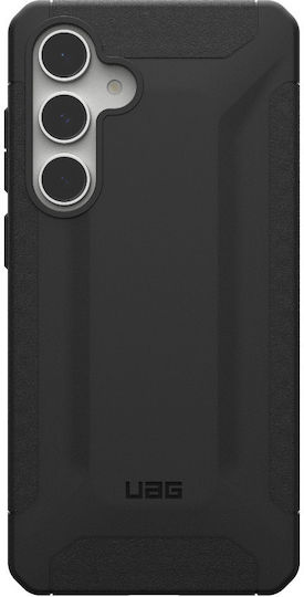 UAG Scout Umschlag Rückseite Kunststoff / Silikon mit Band Schwarz (Galaxy S24 FE)