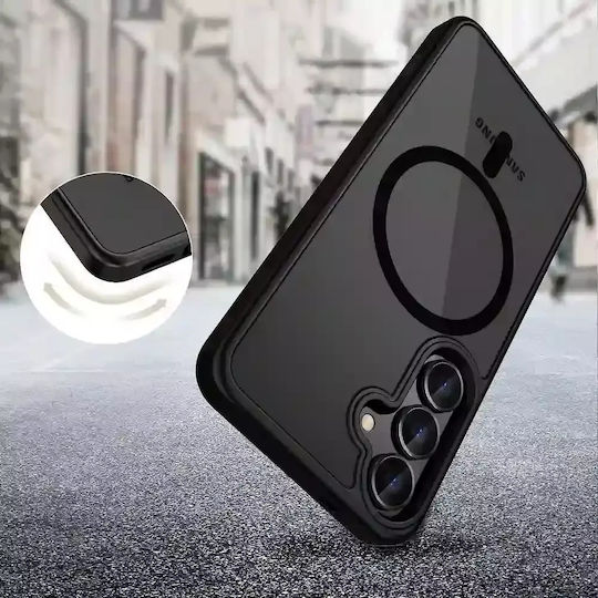 Tech-Protect Magmat Back Cover Silicon / Plastic 2mm Negru (Samsung Galaxy A26 5G)
