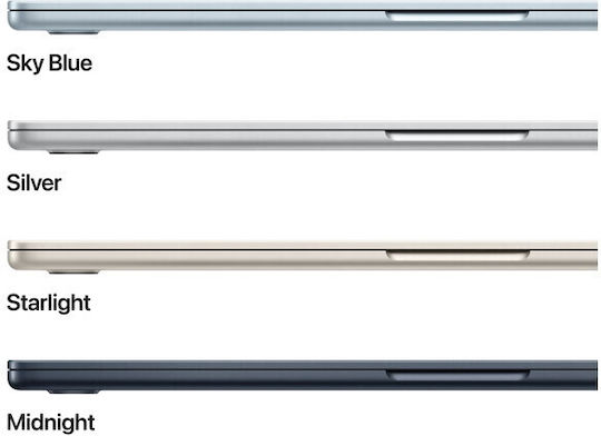 Apple MacBook Air 15.3 IPS Retina Display M4-10-Core 16GB 256GB SSD 10-Core GPU with 35W Charger Dual Port Midnight 70W GR Keyboard