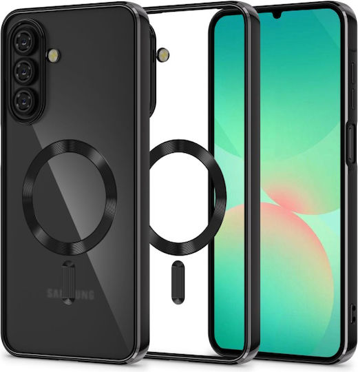 Tech-Protect Magflex Back Cover Silicone / Plastic Black (Galaxy A56)