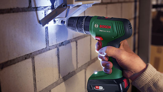 Bosch Easyimpact Κρουστικό Δραπανοκατσάβιδο Μπαταρίας 18V 2x1.5Ah