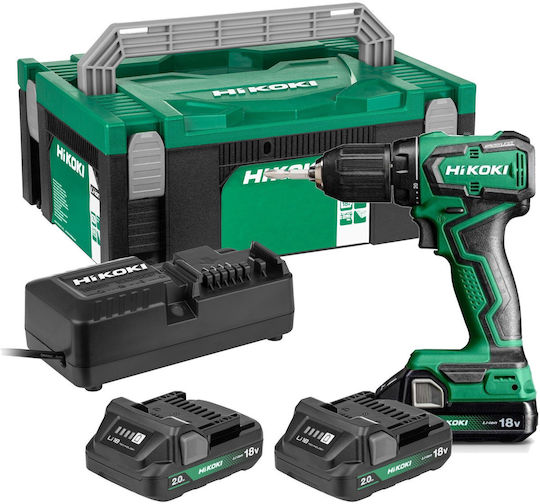 Hikoki DS18DDWRZ Κατσαβίδι Μπαταρίας Brushless 18V 2x2Ah