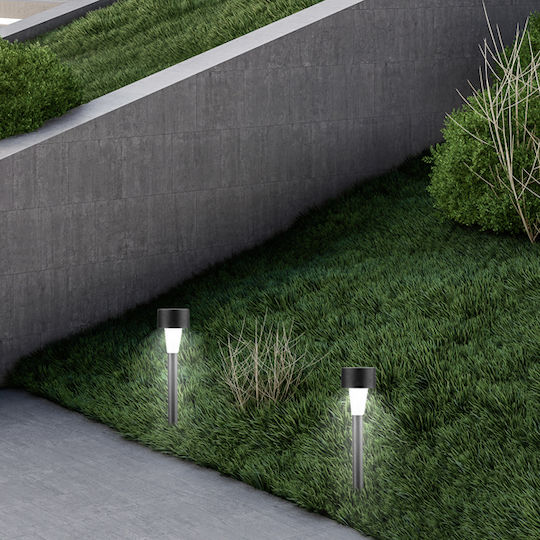 Eurolamp Spiked Solar Light Traffic light Natural White 4000K with Photocell IP44