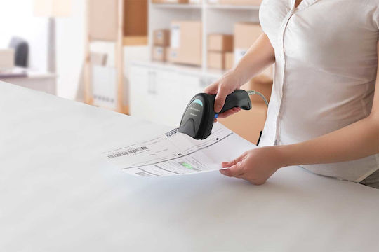Datalogic QuickScan I 2220 Series Handheld-Scanner Verkabelt mit 1D-Barcode-Lesefunktion