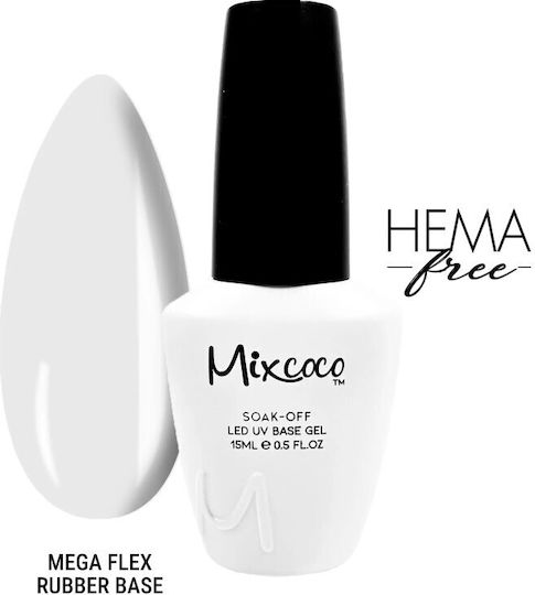 Mixcoco Base Coat για Gel Rubber 15ml