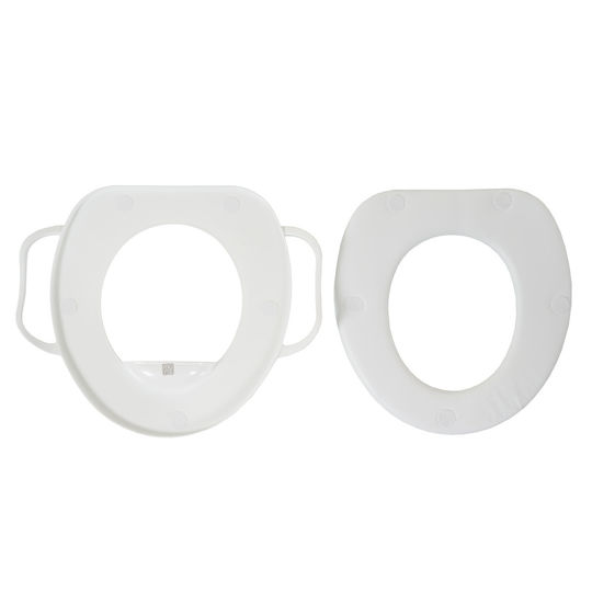 Moni Toddler Toilet Seat Wiggle with Handles and Green Cushion