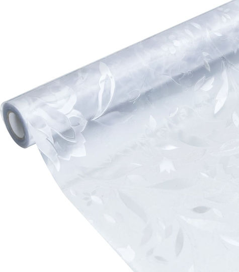 vidaXL Sticker Display Sandblasting 60cm x 5m Transparent Window Film 155848 1pcs