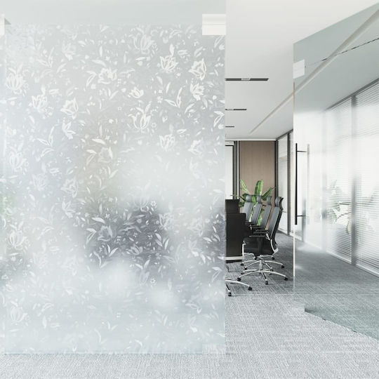 vidaXL Sticker Display Sandblasting 60cm x 5m Transparent Window Film 155848 1pcs