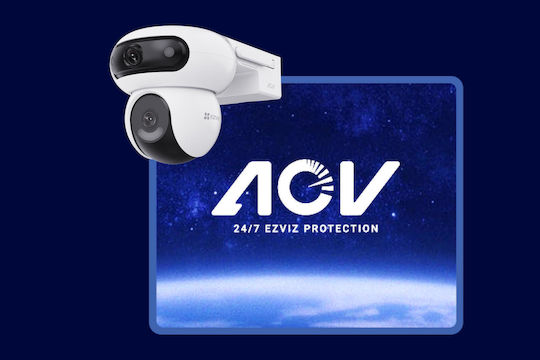 Ezviz HB90 IP Surveillance Camera Wi-Fi Full HD+ 4MP Waterproof Battery Powered with Two-Way Communication and Lens 2.8mm