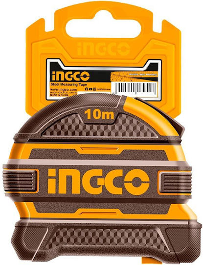 Ingco Tape Measure with Auto-Rewind 25mm x 10m