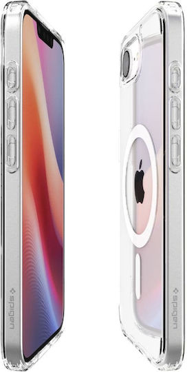 Spigen Ultra Hybrid MagFit Rückseite Silikon / Kunststoff 1,2 mm Transparent (iPhone 17e / 16e)