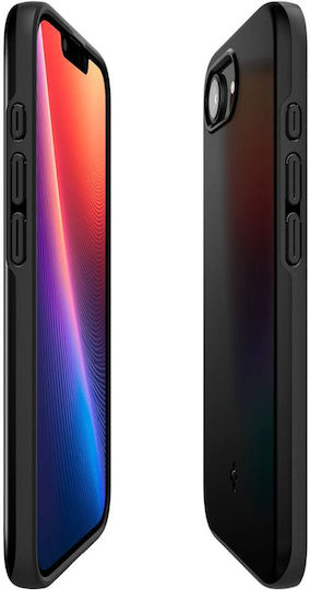 Spigen Thin Fit Magsafe Заден Калъф Пластмаса 1.55mm Черен (iPhone 17e / 16e)