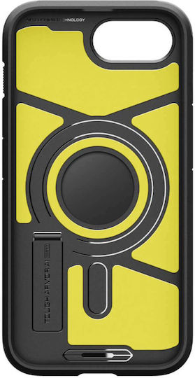 Spigen Tough Armor AI (MagFit) Back Cover Σιλικόνης / Πλαστικό 2mm Μαύρο (iPhone 17e / 16e)