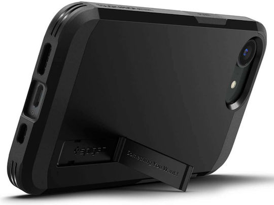 Spigen Tough Armor AI (MagFit) Back Cover Σιλικόνης / Πλαστικό 2mm Μαύρο (iPhone 17e / 16e)