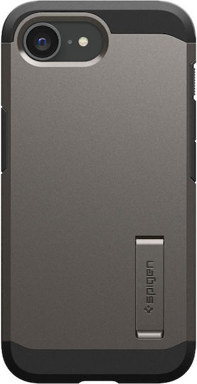 Spigen Spigen Tough Armor Umschlag Rückseite Metallisch 2mm Grau iPhone 17e / 16e