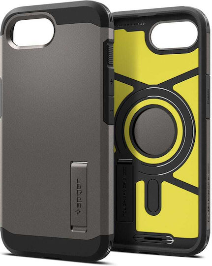 Spigen Spigen Tough Armor Umschlag Rückseite Metallisch 2mm Grau iPhone 17e / 16e