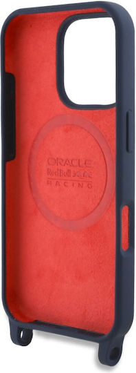 Red Bull Back Cover Silicon cu Curea Albastru marin (iPhone 16 Pro Max)