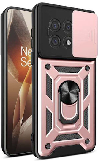 Techsuit Camshield Back Cover Silicone Rose Gold (OnePlus 13R)