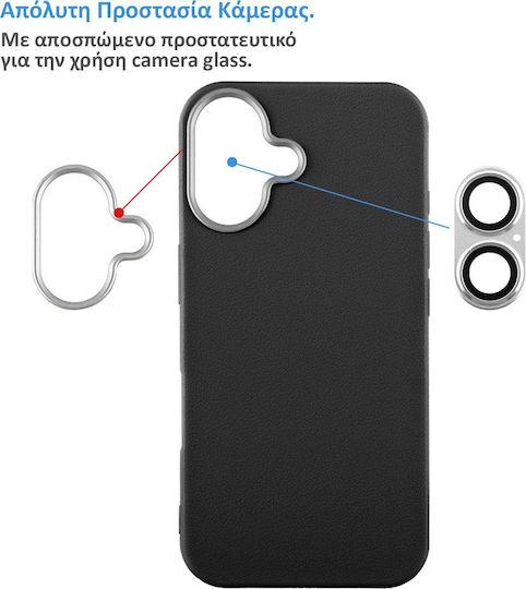 Lime Flexisnap Silicone Back Cover Black for Samsung A26 5G